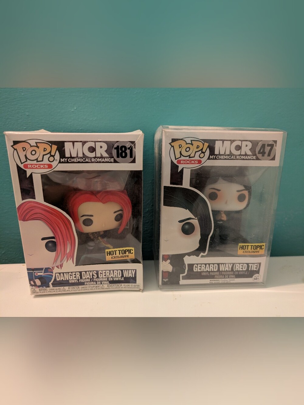 My Chemical Romance Gerard Way Funko Pops